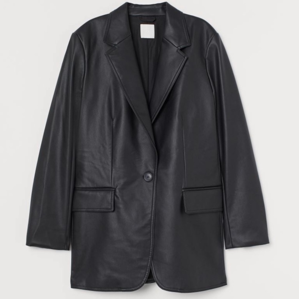 H&M Faux Leather Jacket